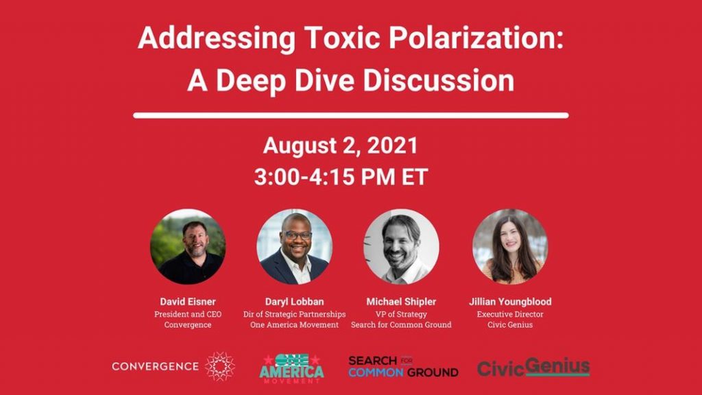 Addressing toxic polarization banner image