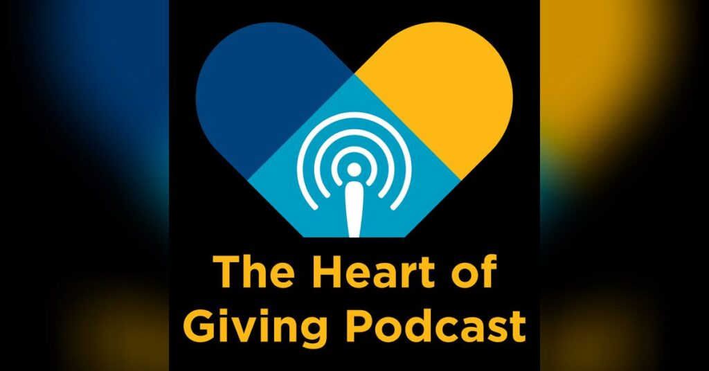 The Heart of Giving Podcast logo