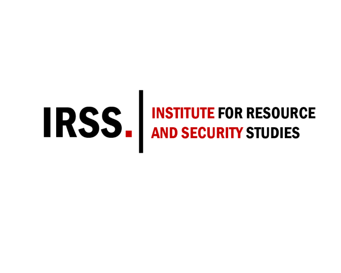 Institute for Resource and Security Studies logo
