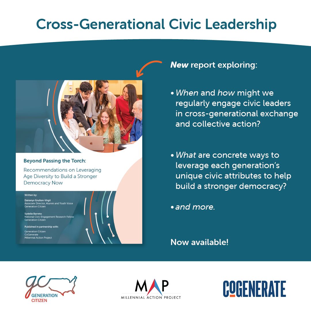 Cross-Generational Civic Leadership Report Visual