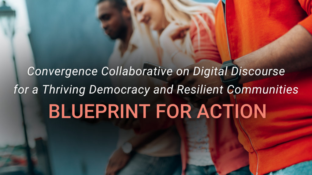 Digital Discourse Blueprint for Action Cover Image