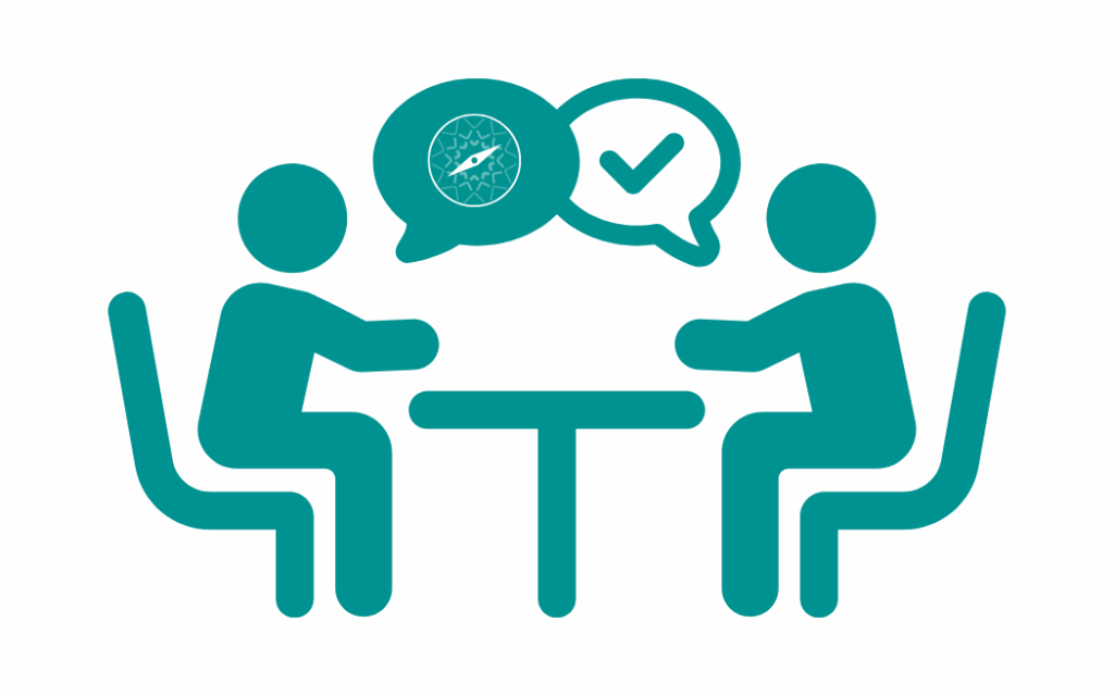 coaching with convergence compass logo