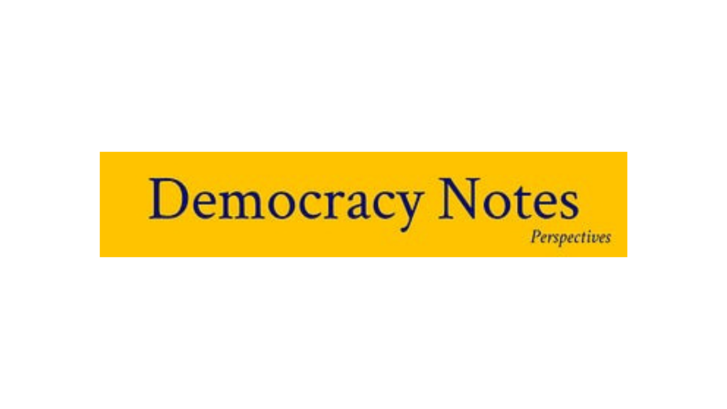 Democracy Notes Perspectives Logo